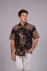 Baju Batik Lengan Pendek Motif Wayang Batik Katun Solo Janaka-KBTK-00054---1