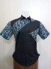 Kemeja Batik Kombinasi Lengan Pendek Batik Cap Solo Ivan-KBTK-00066---1